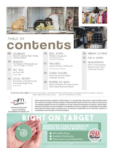 Boerne Business Monthly | 册 19, 期 3 第 6 页