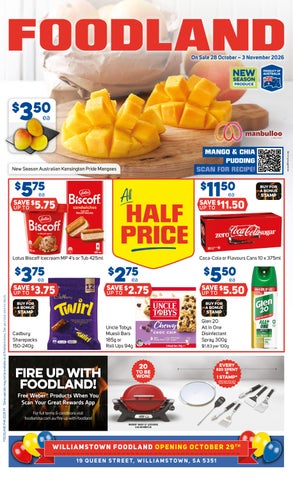 Foodland Catalogue Week 44 2026
