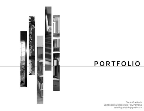 Residential Architecture Portfolio - Fall 2026