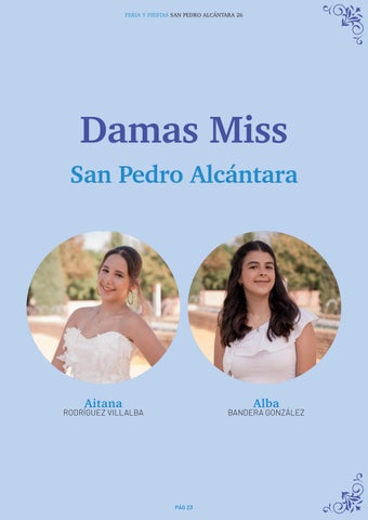SAN PEDRO 德文 ALCANTARA FERIA 2026 第 23 页