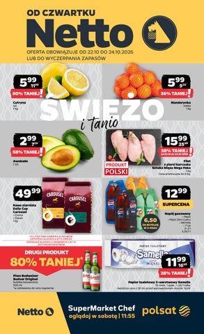 Netto gazetka od 22.10.2026 do 24.10.2026