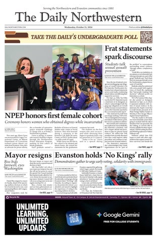 The Daily Northwestern — October 21, 2026