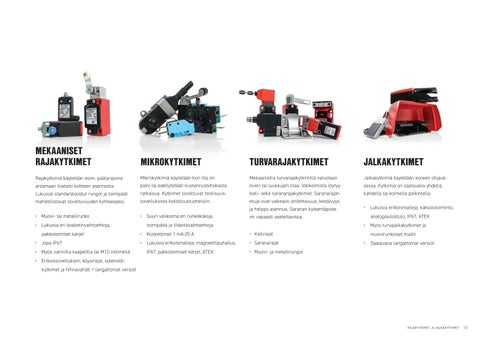 Anturi × Koneturva tuotealue-esite 2026 | OEM Finland Oy 第 13 页