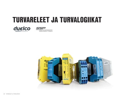 Anturi × Koneturva tuotealue-esite 2026 | OEM Finland Oy 第 22 页