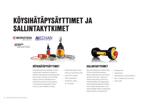 Anturi × Koneturva tuotealue-esite 2026 | OEM Finland Oy 第 24 页