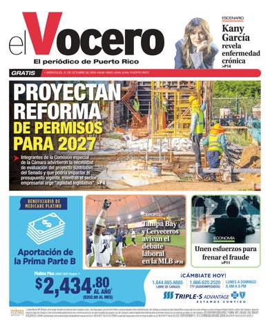 EL VOCERO | Edición miércoles, 21 de octubre de 2026