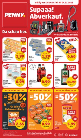 PENNY Flugblatt: Do 29.10. bis Mi 04.11.2026
