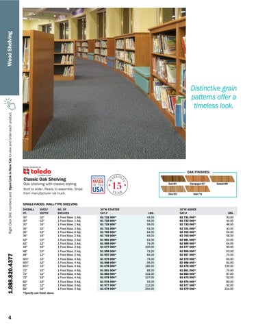 US 层架 and Circulation 电子版 家具目录 第 4 页