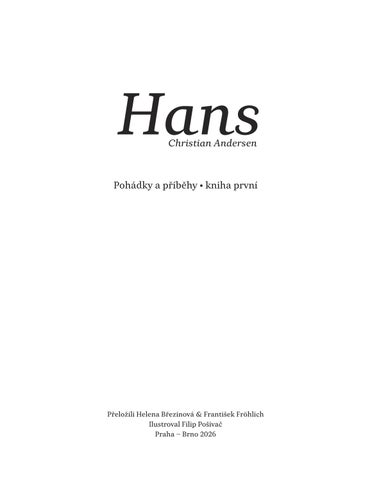 Hans Christian Andersen: Pohádky a příběhy — 英国 ázka 第 5 页