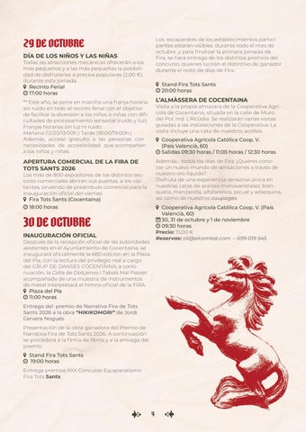 COCENTAINA FIRA TOTS SANTS 2026 第 4 页