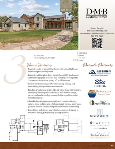 2026 Hill Country Builders Association - Parade of Homes 第 21 页