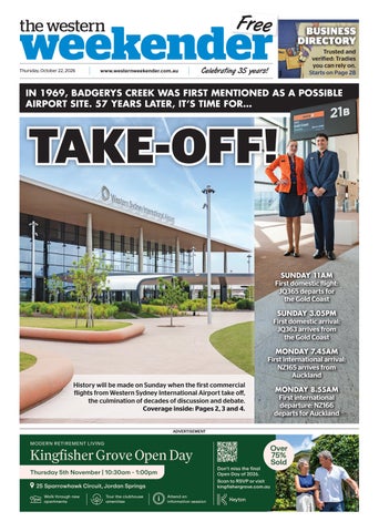 Western Weekender October 22 2026