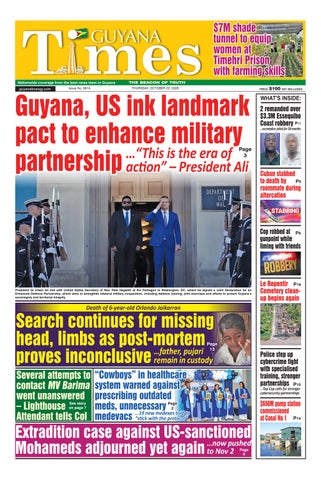 Guyana Times - Thursday, October 22, 2026