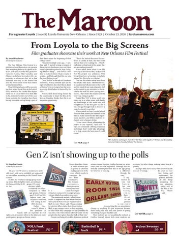 The Maroon Fall 2026 Issue 9