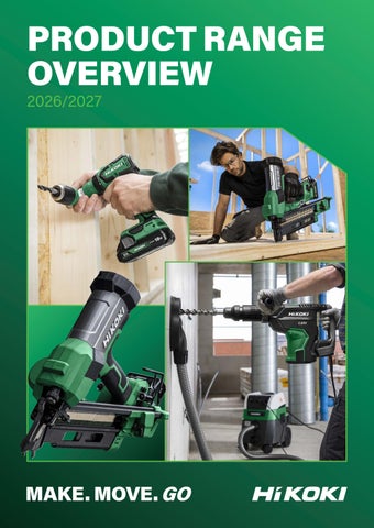 HIKOKI Catalogue 2026/27 - Nordic