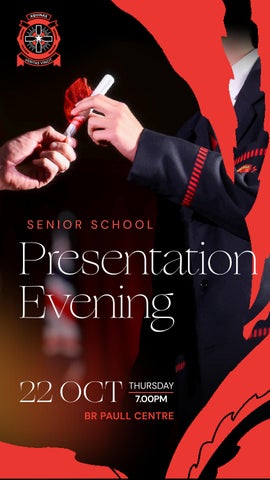2026 Senior School Presentation Evening - Digital Programme