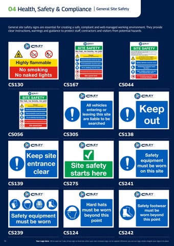 The Caley Group - Construction Signage 第 14 页