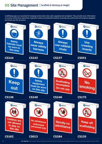 The Caley Group - Construction Signage 第 18 页