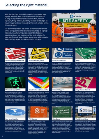 The Caley Group - Construction Signage 第 2 页