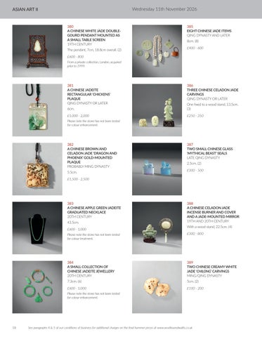Asian Art II × 日本 Works of Art | 11th November 2026 第 20 页
