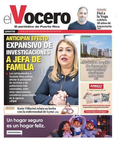 EL VOCERO | Edición jueves, 22 de octubre de 2026