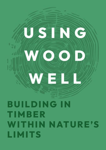UWW Building Within Nature's Limits