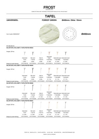 全集 tafels met universele tafelbladen - Prijselijst 2026-1 NL EUR 第 13 页