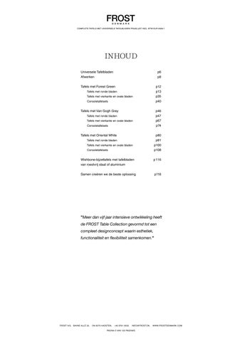 全集 tafels met universele tafelbladen - Prijselijst 2026-1 NL EUR 第 5 页