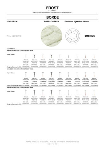 Komplette borde med universelle bordplader - Prisliste 2026-1 DA DKK 第 15 页
