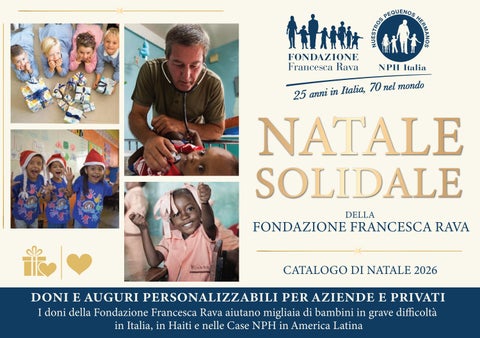 Fondazione Francesca Rava Catalogo Natale 2026