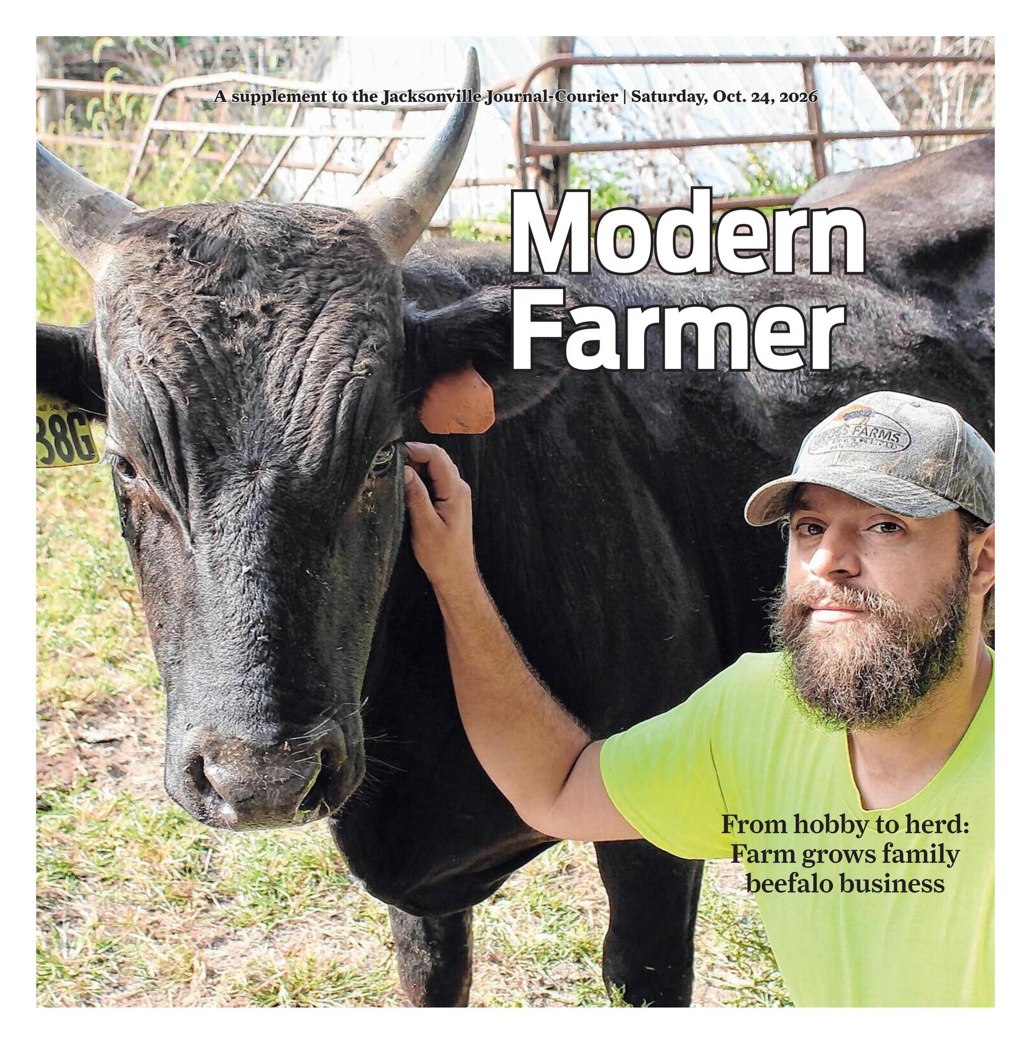 Modern Farmer Jacksonville Journal-Courier 10/24/26 by Hearst Midwest ...