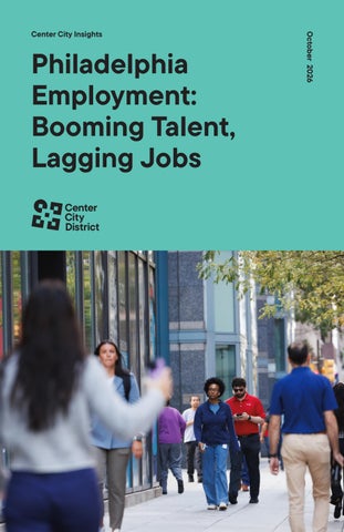 Center City Insights: Philadelphia Employment, October 2026 by Center ...