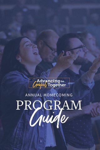 2026 Annual Homecoming Program Guide