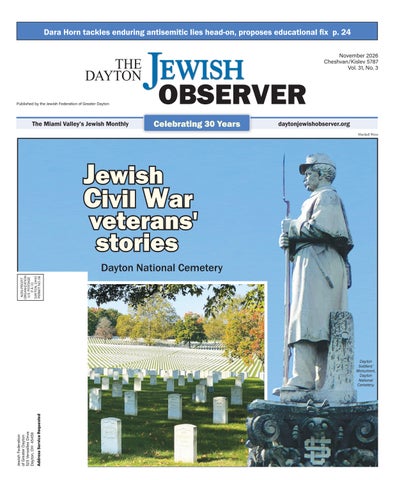 The Dayton Jewish Observer, November 2026 by The Dayton Jewish Observer ...