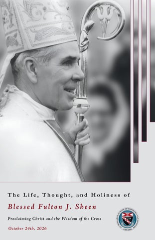 Celebrating the Life, Thought, and Holiness of Bl. Fulton J. Sheen, October 24, 2026