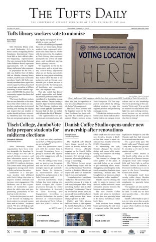 The Tufts Daily - Thursday, October 22, 2026