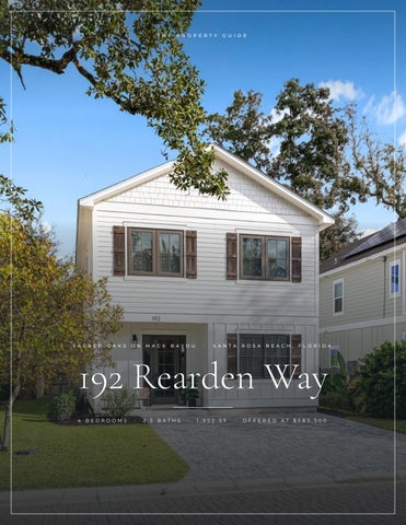 192 Rearden Way | Sacred Oaks on Mack Bayou | Santa Rosa Beach, FL | Buyer Property Guide