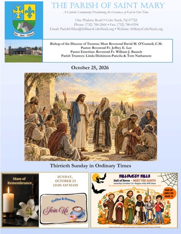 October 25 2026 St Marys Weekly E Bulletin