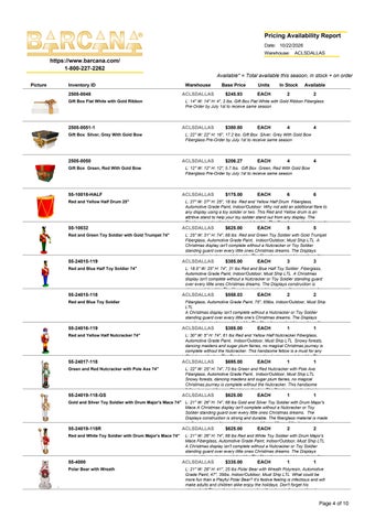 BAR ALL Fiberglass Base 第 4 页
