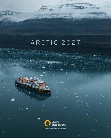 Quark Expeditions Arctic 2027 Brochure