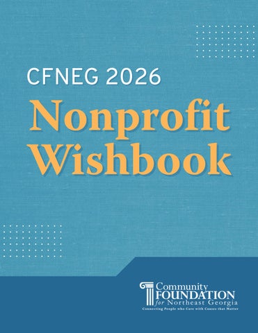CFNEG Nonprofit Wish Book 2026
