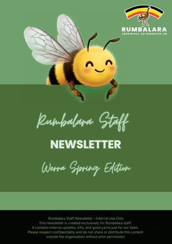 Spring Staff Newsletter - Email