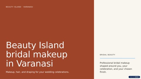 Bridal Makeup in Varanasi – Beauty Island