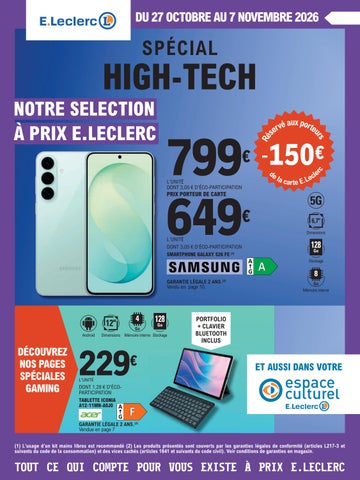 Catalogue espace culturel high tech S44 2026