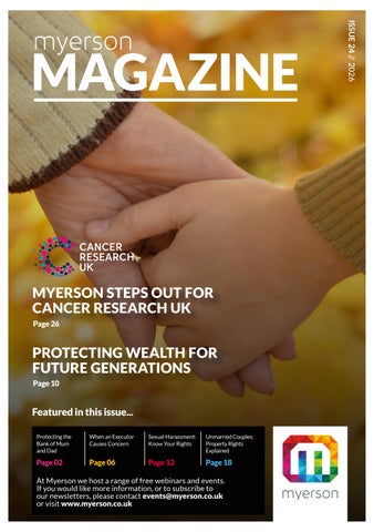 Myerson Private Client Magazine: Autumn 2026