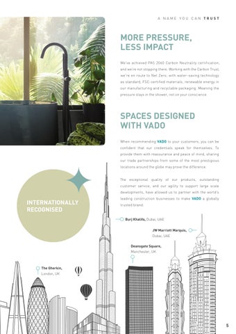 VADO 英国 Specification Manual October 2026 第 7 页