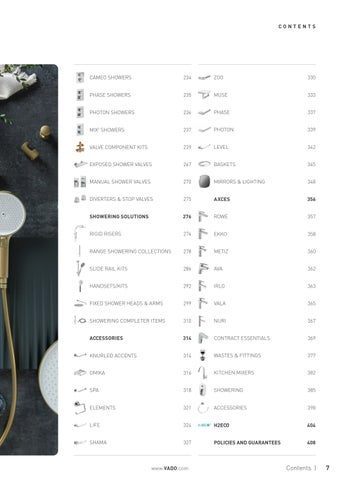 VADO 英国 Specification Manual October 2026 第 9 页