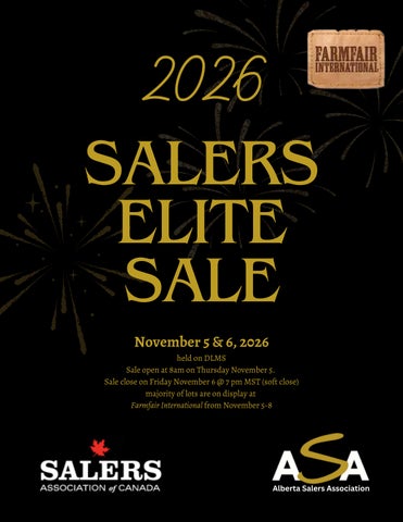Salers Elite Sale 2026 - DLMS Farm Gate Timed Auction