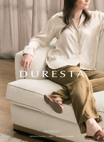 Duresta 国际 家具手册 第 1 页