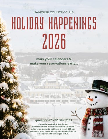 Holiday Happenings 2026